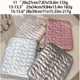 thumbnail image 2 of Guardoinrt Laptop Storage Bag Charming Quilted adds a touch Heart-shaped Pattern Provides Durability, 2 of 6
