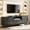 3-black-70in, variant on 51" Fluted TV Stand, Mid-Century Entertainment Center for 60" TVs with Drawers & Sliding Doors, Curved Media Console