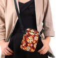 thumbnail image 4 of HELLHERO Shoulder Bag Polyester Double Deck Abstract Ember Splatter for Outdoor Travel Daily Use Men, Women, 4 of 7