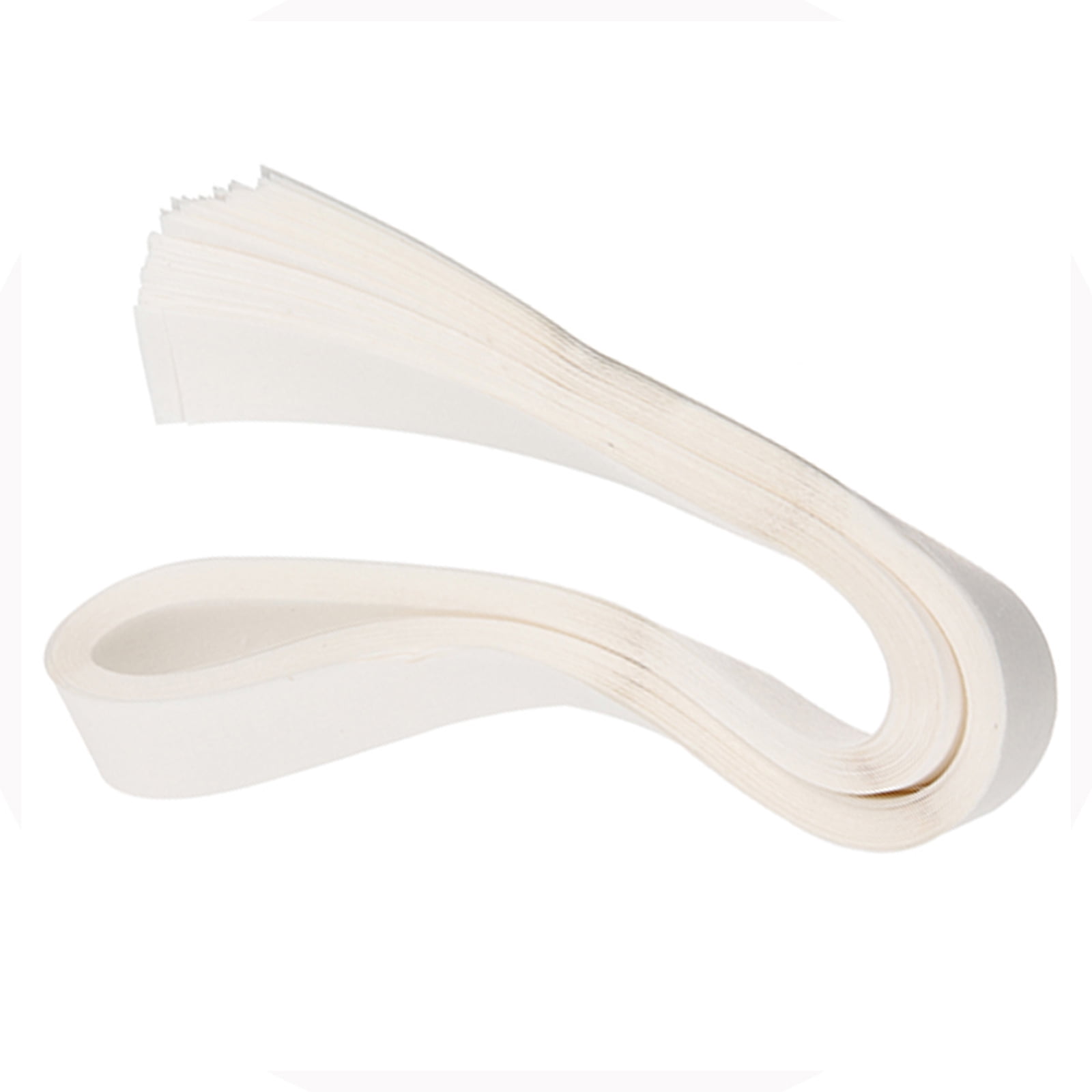 TABLZONE 40Pcs White Money Cash Paper Bands Flexible Paper Wrappers for Cash Organizing