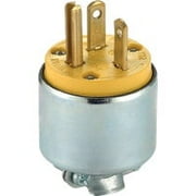 Leviton Commercial Grade Straight Blade Armored Plug 000-520PA