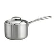 thumbnail image 1 of Tramontina Signature Casserole à Sauce en Acier Inoxydable Tri-Plis de 2 Pintes avec Couvercle, Compatible Induction, Va au Four et au Lave-Vaisselle, 1 of 8