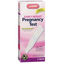 Leader Pregnancy Test Early Result.