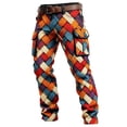 thumbnail image 5 of Pantalon Cargo Polyvalent pour Hommes pour Usage Quotidien Décontracté avec Design Imprimé et Pantalon Utilitaire Durable pour Randonnée Camping et Plus, 5 of 5