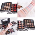 thumbnail image 4 of Set de maquillaje UNIFULL de 132 colores todo en uno con bolsa de maquillaje para mujer, 4 of 7