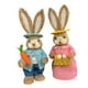 thumbnail image 4 of Figuras de Paja de Conejo de Pascua Zulema Estatuilla de conejito 35 cm, 4 of 8