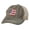 Olive, variant on Patriotic Ball Cap - Distressed American Flag Baseball - Vintage Baseball Trucker Strapback Hat (Black)