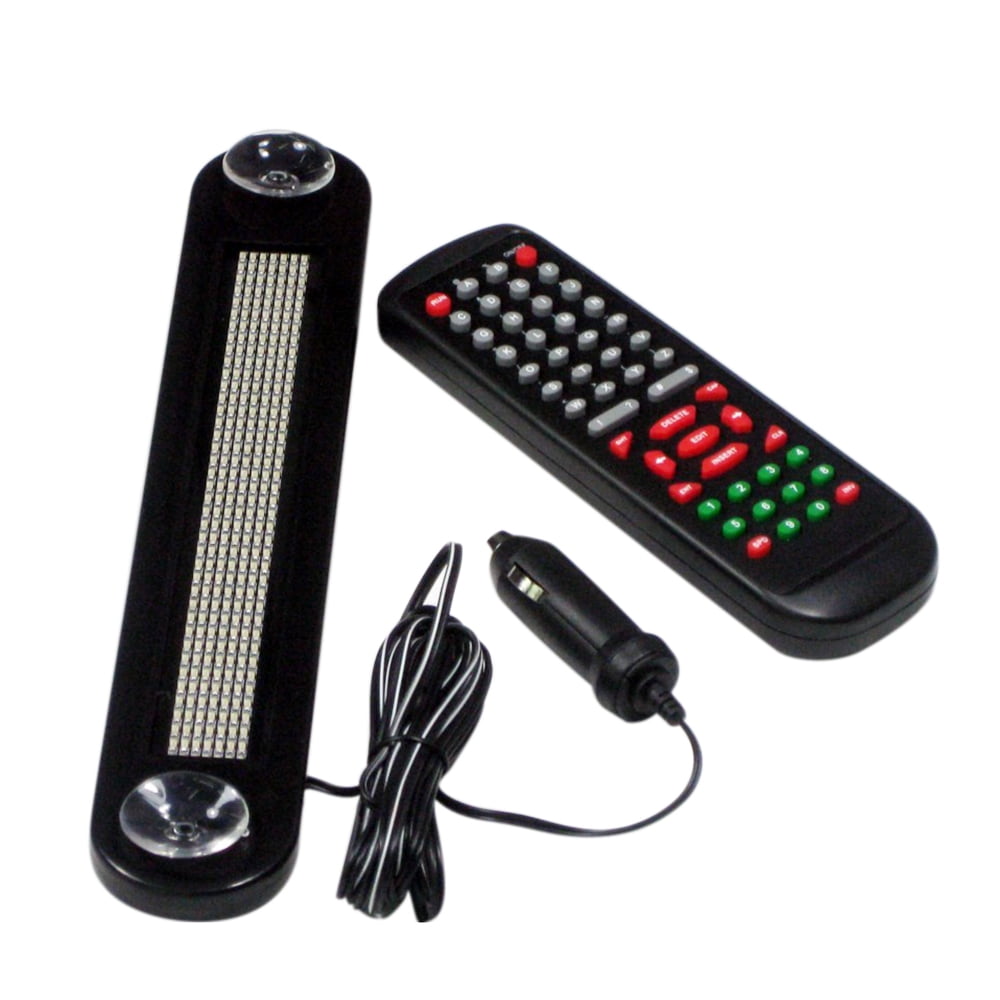 RGB Full-color Car Interior LED Sign Mobile Phone Programming Scrolling Message Sign Board Can Be Used For Most Models On The Market. 12v Remote-controlled Led Car Logo Vehicle-mounted LED Display