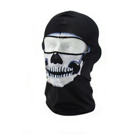 Skull Mask Balaclava Ghost Bandana Motorcycle Full Face Masks Halloween Cover US