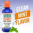 thumbnail image 4 of TheraBreath Healthy Gums Oral Rinse, Antigingivitis, Clean Mint Flavor, Dentist Formulated to Help Prevent Gingivitis and Support Gum Health, Alcohol Free, 1 Liter, 4 of 15