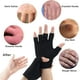 thumbnail image 2 of Guantes hidratantes sin dedos para manos secas - Guante de spa con loción infundida de gel de silicona para el tratamiento de la piel de las manos con eccema - Tratamiento nocturno - Reparación curat JAMW Sencillez, 2 of 5