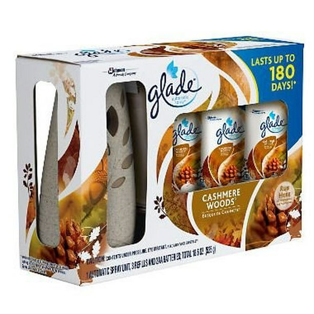 Glade automatic Spray Cashmere Woods 1automatic Spray Unit, 3