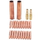 thumbnail image 1 of Boquilla de soldadura a gas - Kit de accesorios de pistola de soldadura 21-50 Boquilla de soldadura 35-50 Difusor de gas 11-30 Punta de contacto, 1 of 8