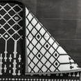 thumbnail image 7 of Beverly Rug, Outdoor Area Rug, Moroccan Plastic Outdoor Rug Waterproof 9X12 in Black / White, 7 of 7