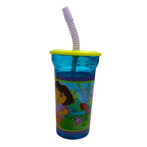 Dora the Explorer 14oz Cup Tumbler with Straw and Lid