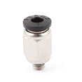 thumbnail image 2 of Unique Bargains 10 Pcs 5mm Male Thread 4.35mm Push In Joint Pneumatic Connector Quick Fittings, 2 of 2