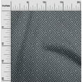 thumbnail image 1 of oneOone Viscose Chiffon Fabric Greek Key Geometric Fabric Prints By Yard 42 Inches, 1 of 4