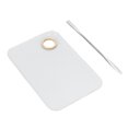 thumbnail image 3 of Eye Shadow Mixing Palette, Transparent Makeup Mixing Tray Palette Reusable Lightweight With Spatula For Lipstick For Beauty Salon For Pigment, 3 of 8