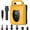 Yellow, variant on Maircle Paddle Board Pump Electric Portable, SUP Pump for Paddleboard, 20PSI Air Compressor with Auto-off, Deflation Function and 12V DC Car Connector for Inflatables, Kayaks and Boats