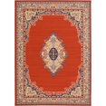 thumbnail image 1 of Unique Loom 3128756 Area Rug, 7 x 10 Feet, Terracotta/Ivory, 1 of 1