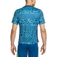 thumbnail image 2 of Men's Nike  Blue Brazil National Team 2024 Academy Pro Pre-Match Top, 2 of 6