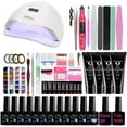 thumbnail image 2 of Trousse Complète d'Outils de Démarrage pour Nail Art Fournitures Kit d'Extension de Gel pour Ongles, 2 of 9