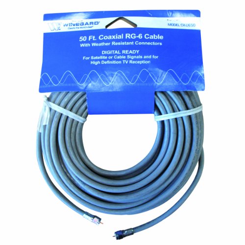 Winegard Cx-0650 50Feet Rg6 Coax With Weatherproof Connectors - Walmart.com