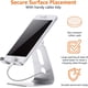 thumbnail image 2 of Soporte para celular ajustable para iPhone y Android | Plata, 2 of 4