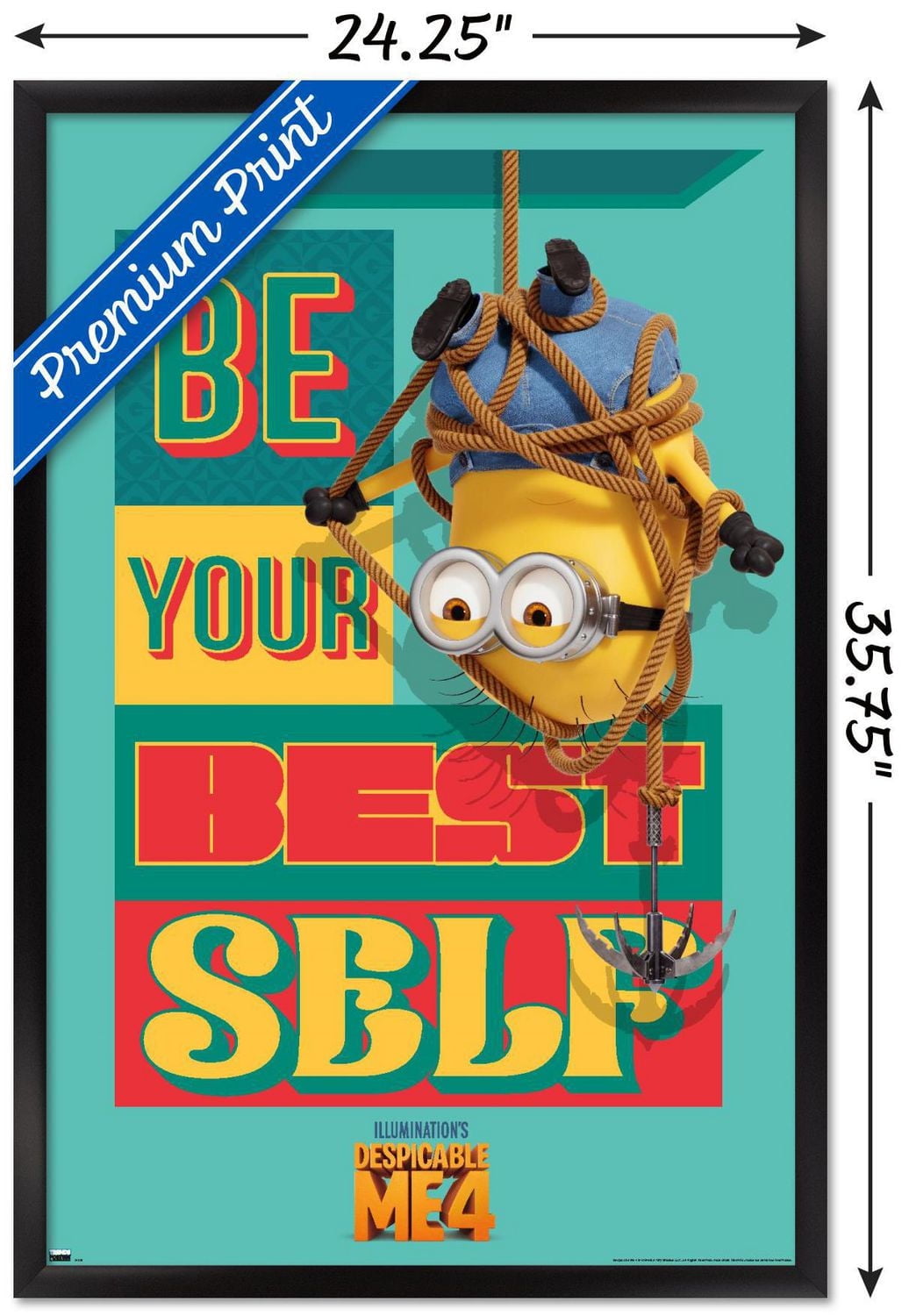 Illumination Despicable Me 4 - Best Self Wall Poster, 22.375" x 34"