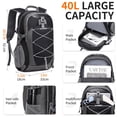 thumbnail image 3 of Mochila de Senderismo SHENHU Impermeable y Ligera de 40L para Hombre y Mujer, 3 of 6