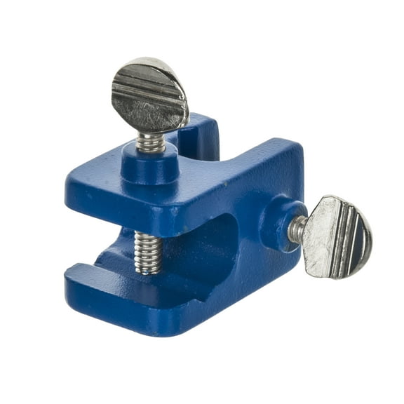 Square Dual Bosshead, Premium - Fits Rods up to 15mm, Orthogonally - Heavy Duty Powder Coated Alloy - High Torsional Strength - Research, Industrial Laboratory Grade -  Eisco Labs