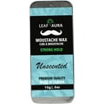 thumbnail image 1 of Leaf Aura Moustache Wax-STRONG HOLD (Unscented), Made In Canada,15g, 1 of 5