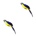 thumbnail image 1 of VONKY Simulation Parrot Statue Party Favors for Tree Yard Patio Home Lawn Wall Blue 25x7cm 2Set, 1 of 6