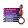 thumbnail image 2 of Blush Anal Adventures Matrix Duo Loop Plug - Copper, 2 of 7