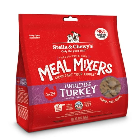 UPC: 0186011000229 | Stella & Chewy s Meal Mixers Tantalizing Turkey Grain-Free Dry Dog Food Topper  18 oz