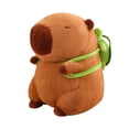 thumbnail image 2 of Juguete de peluche con mochila de tortuga Hugo Juguete de peluche suave 45cm, 2 of 10