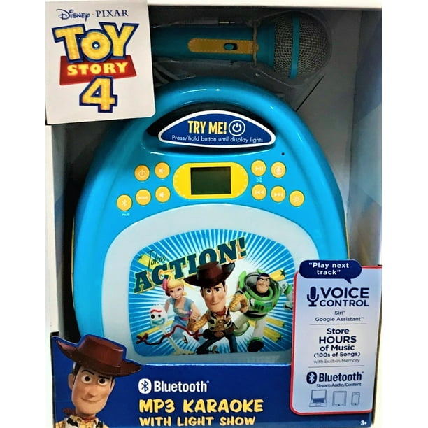 Disney Toy Story 4 Bluetooth Mp3 Karaoke Walmart Com Walmart Com