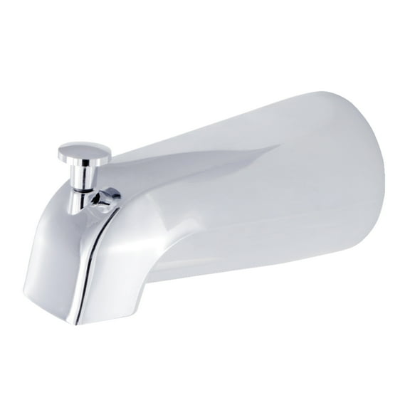 Kingston Brass K1213A1 Shower Scape 5-1/4 Inch Zinc Tub Faucet Spout with Diverter in Polished Chrome
