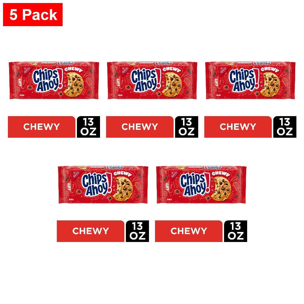 Chips Ahoy! Cookies, Chewy Reese's Peanut Butter Cup (Pack of 8