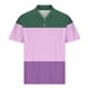 thumbnail image 5 of pstuiky camisetas para hombre, Camisa deportiva de manga corta con solapa y botones a rayas de patchwork para hombre camisetas de hombre xl, 5 of 5