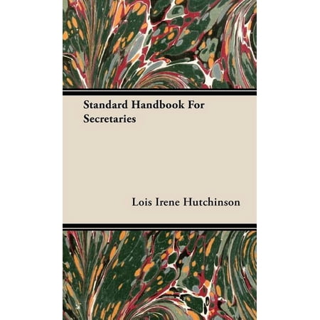 Standard Handbook for Secretaries (Hardcover)