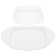 thumbnail image 4 of Butter Box, Freshness-Keeping Durable Boat-Shaped Butter Dish With Lid For Cheese For Home For Restaurant For Butter White, 4 of 8