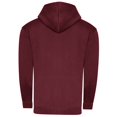 thumbnail image 2 of Awdis - Sudadera de Cremallera Completa Orgánico Hombres (Burdeos) Awdis UTPC4334_burgundy, 2 of 2