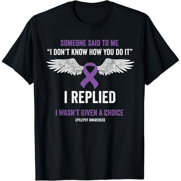 Epilepsy awareness purple ribbon - epilepsy awareness month T-Shirt mens t shirt，black，women，funny，misfits，men，journey