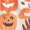 Baby, variant on Family Pajamas Matching Sets - Halloween Fall Pumpkin Printed Long Sleeve Top Pants Set, Womens Halloween Pajamas, Family Matching Outfits for Thanksgiving Holiday Pjs for 12 Months Pjs