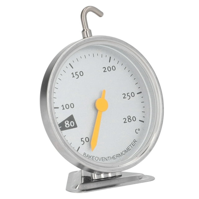 Food Dial , Clear Reading 50-280 Degrees Celsius Rotatable Hook Oven High Temperature For Household