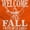 Orange, variant on Welcome Fall Autumn Jesus Vibes Women Plus Size Sweatshirt Brisco Brands 3X