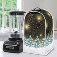 thumbnail image 5 of HELLHERO Kitchen Blender Dust Covers 1Pcs Waterproof Washable for Friends, Fireworks over Snowy Pine Forest, 5 of 5