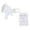 white, variant on Portable plastic skinfold caliper delivers accurate readings, handy measuring accessory for regular body fat monitoring.,black