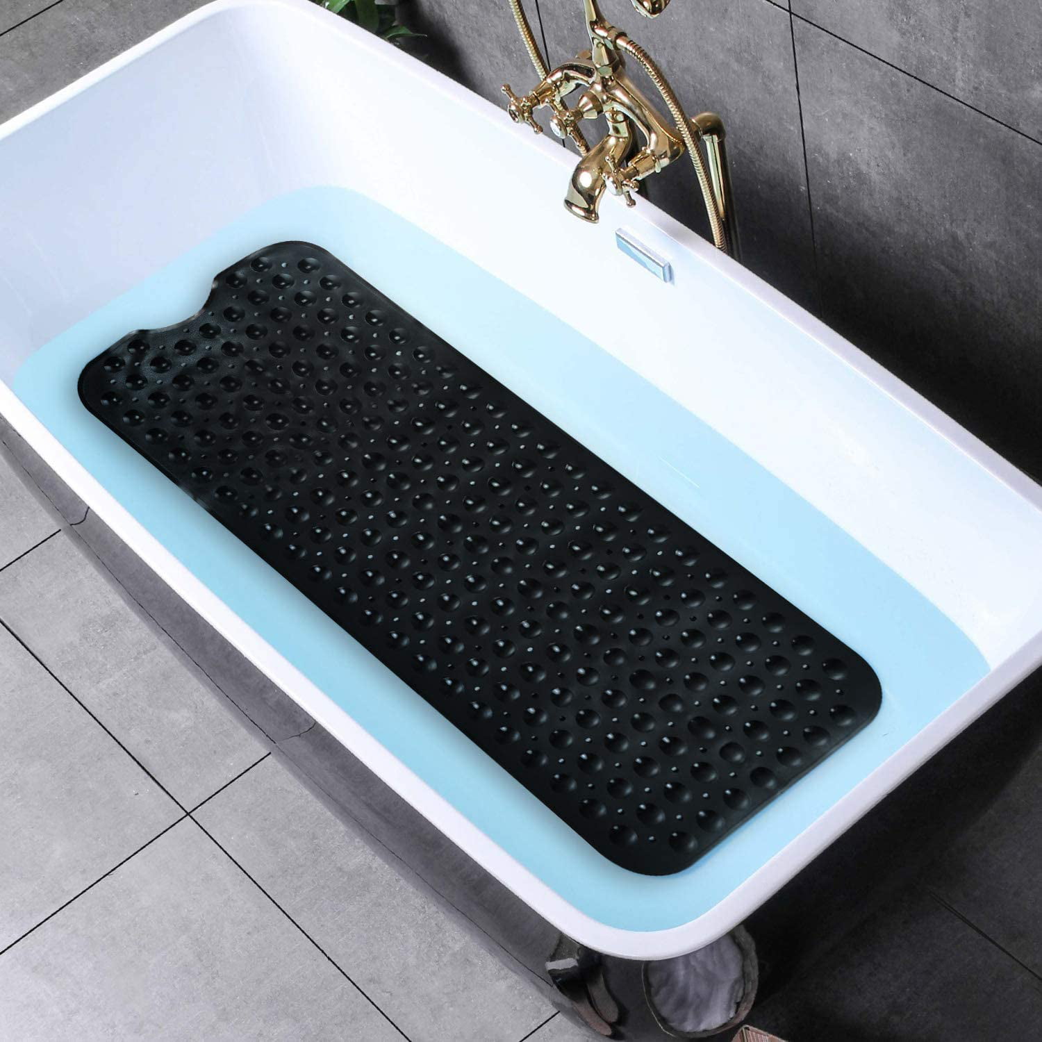 Bath Tub Shower Mat 40 X 16 Inch Non, Extra Large Bathtub